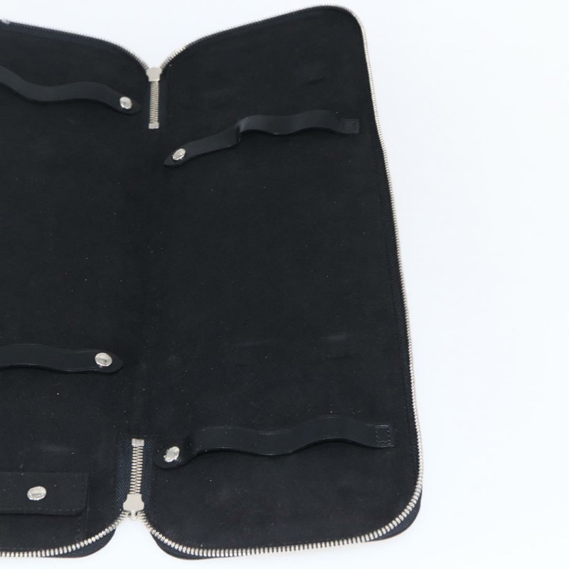 【日本直送】路易威登 Damier Graphite 領帶盒 Etui Cravat N41136 LV Auth bs32801V-17