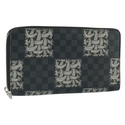 路易威登 Damier Graphite Zippy Organizer 長版皮夾 N61214 LV Auth bs32812