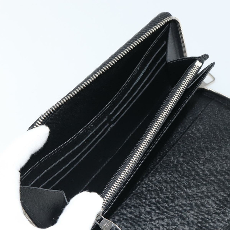 【日本直送】路易威登 Damier Graphite Zippy Organizer 長版皮夾 N61214 LV Auth bs32812-20