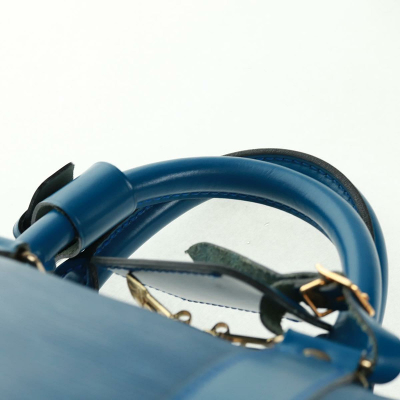 【日本直送】路易威登 Epi Keepall 45 波士頓包 藍色 M42975 LV 正品 168143V-13