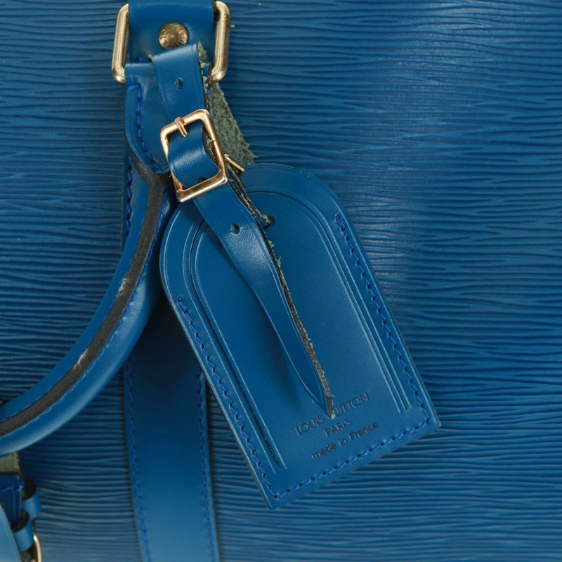 【日本直送】路易威登 Epi Keepall 45 波士頓包 藍色 M42975 LV 正品 168143V-18