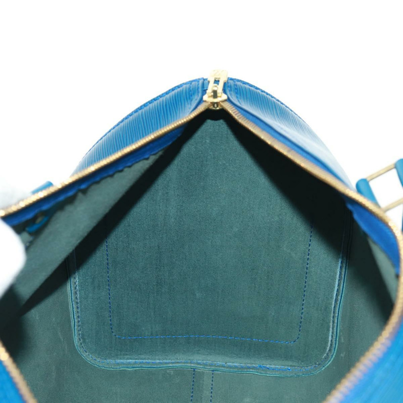【日本直送】路易威登 Epi Keepall 45 波士頓包 藍色 M42975 LV 正品 168143V-21