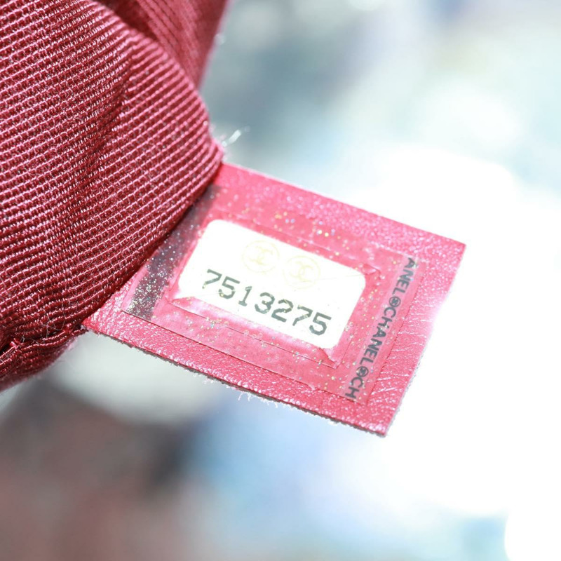 【日本直送】香奈兒 (CHANEL) 鏈條巧克力棒系列單背包 No5 帆布 白色 銀色 CC 標誌 Auth 168140V-9