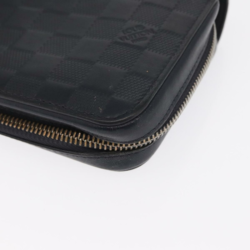 【日本直送】路易威登 Damier Infini Zippy XL 旅行箱 黑色 N61254 LV Auth BA10293-15