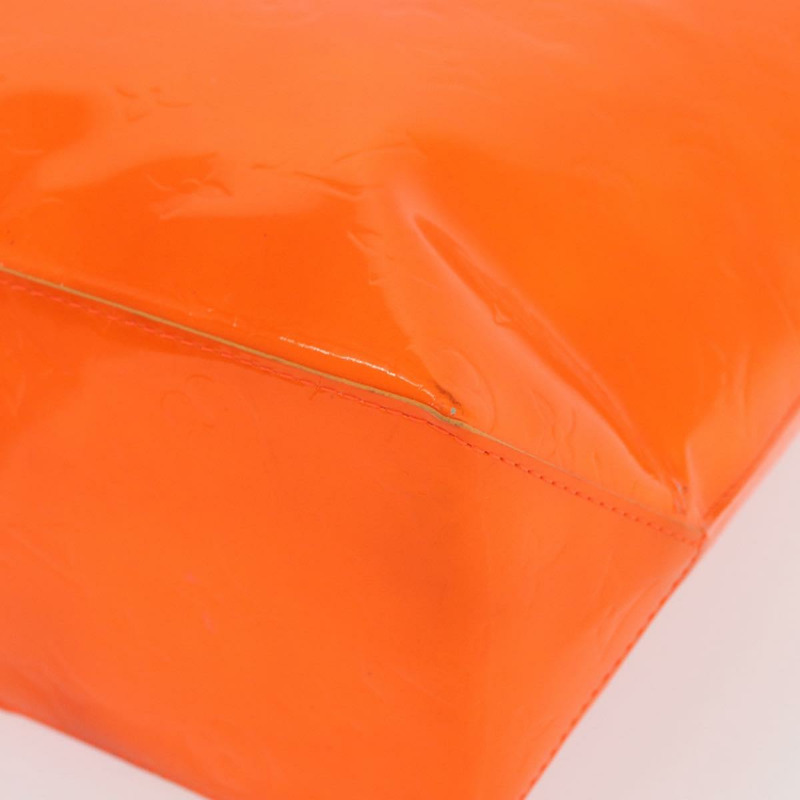 【日本直送】路易威登 Monogram Vernis Fluo Reade MM 手袋 橙粉色 M91902 正品 169293V-13