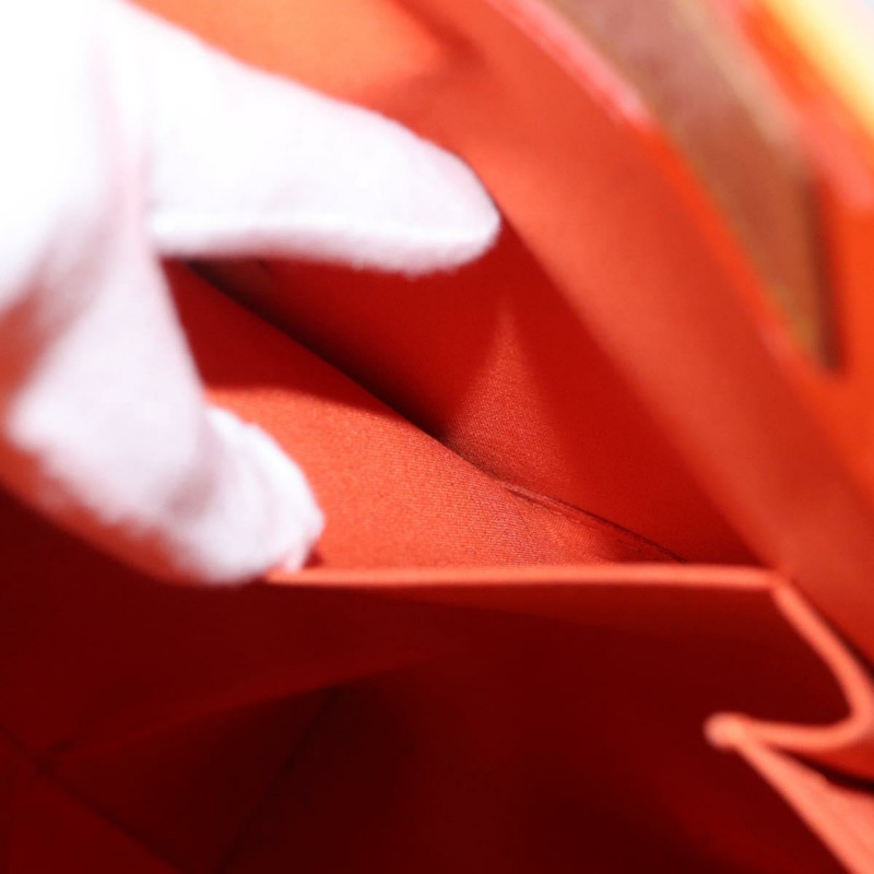 【日本直送】路易威登 Monogram Vernis Fluo Reade MM 手袋 橙粉色 M91902 正品 169293V-19