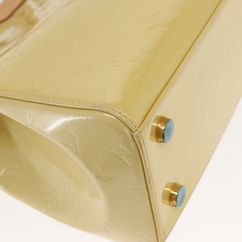 【日本直送】路易威登 Monogram Vernis Blair MM 手提包 米色 M90180 LV 正品 BA10195-15