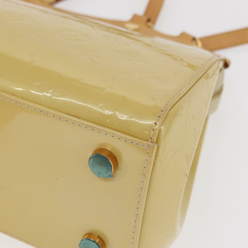 【日本直送】路易威登 Monogram Vernis Blair MM 手提包 米色 M90180 LV 正品 BA10195-16