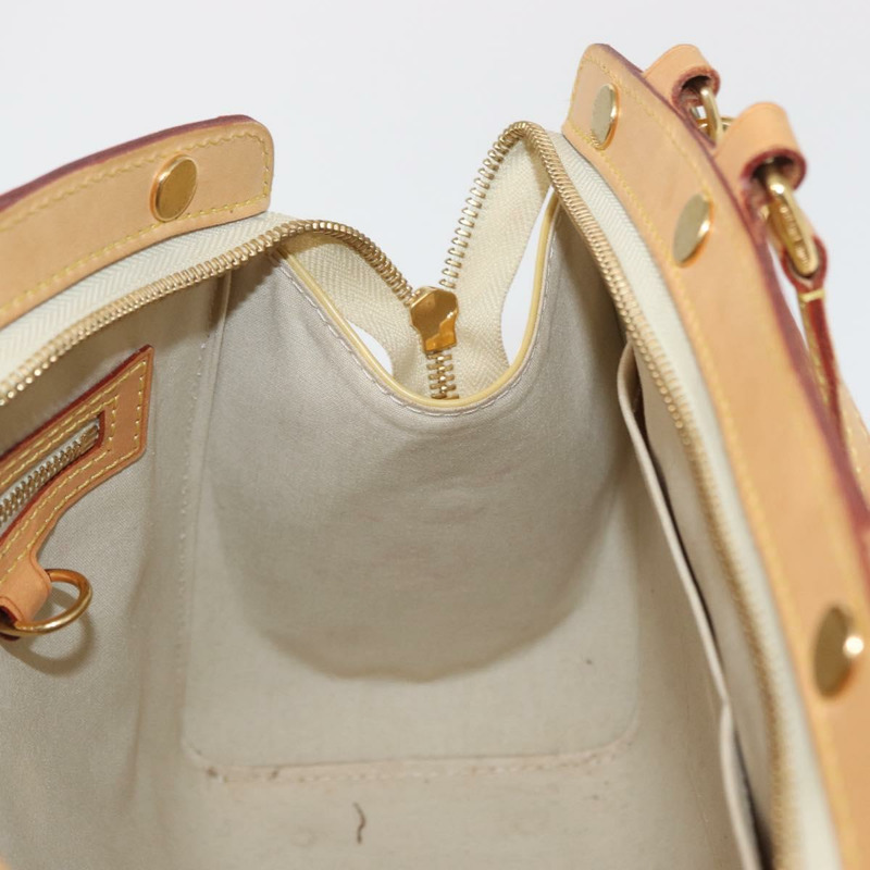 【日本直送】路易威登 Monogram Vernis Blair MM 手提包 米色 M90180 LV 正品 BA10195-20