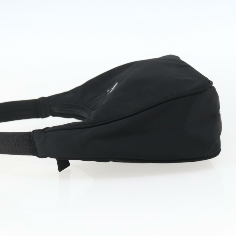 【日本直送】PRADA 尼龍手提包 黑色 銀色 正品 BA10328V-2