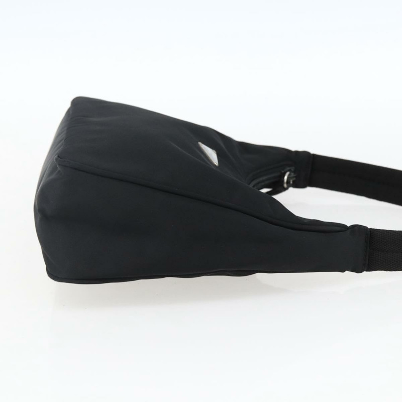 【日本直送】PRADA 尼龍手提包 黑色 銀色 正品 BA10328V-3