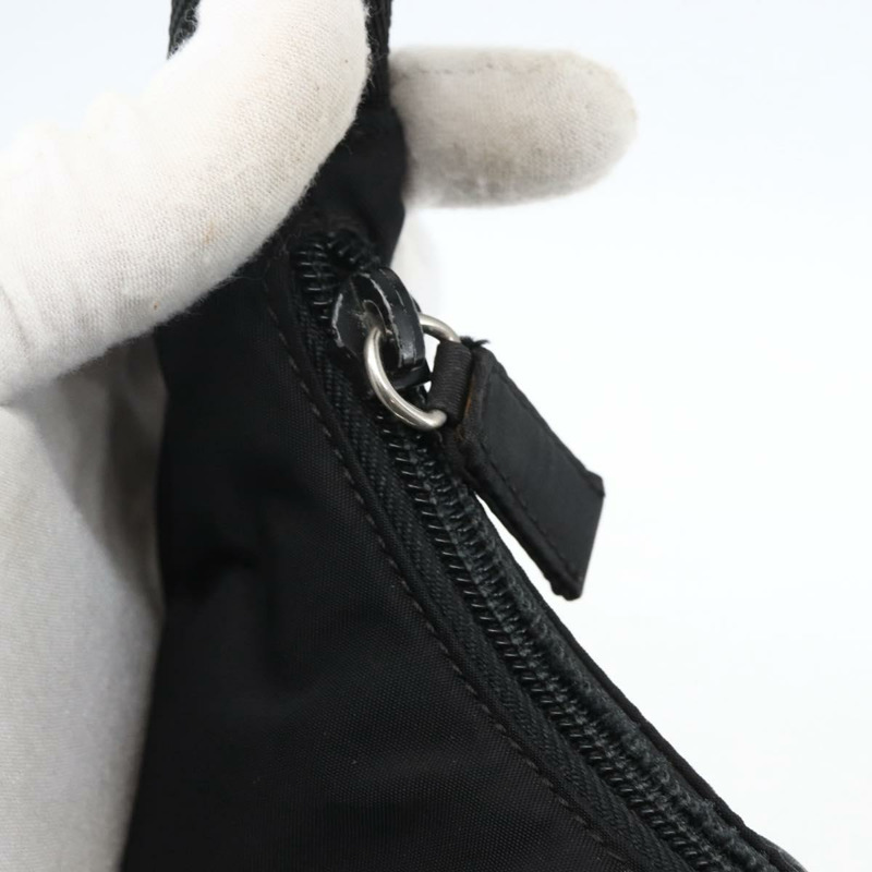 【日本直送】PRADA 尼龍手提包 黑色 銀色 正品 BA10328V-9