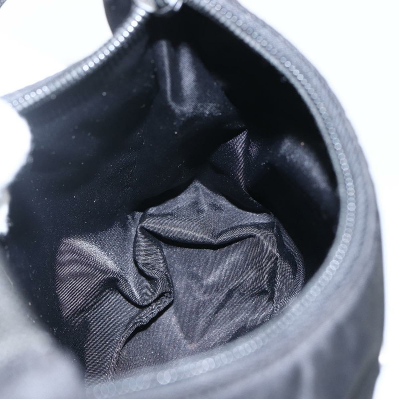 【日本直送】PRADA 尼龍手提包 黑色 銀色 正品 BA10328V-19