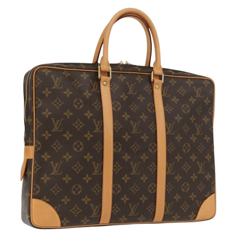 路易威登 Monogram Porte Documents Voyage 商務包 M53361 正品 ep12947
