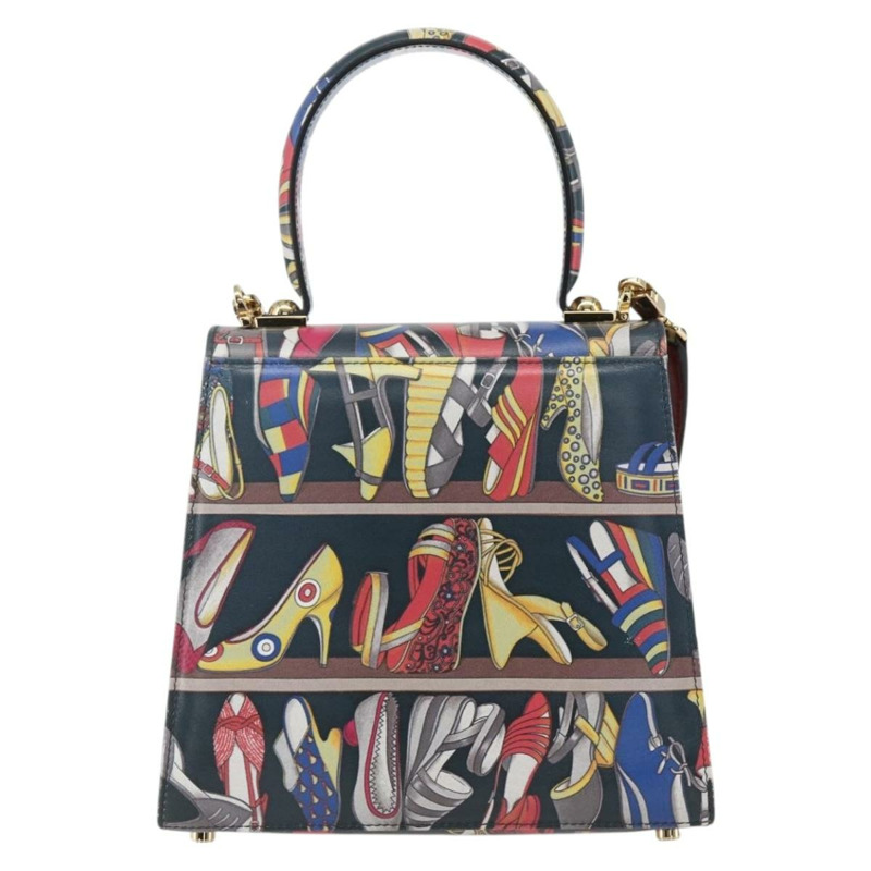 【日本直送】Salvatore Ferragamo Gancini 皮革雙肩包 多色 金色 正品 BA9972V-1