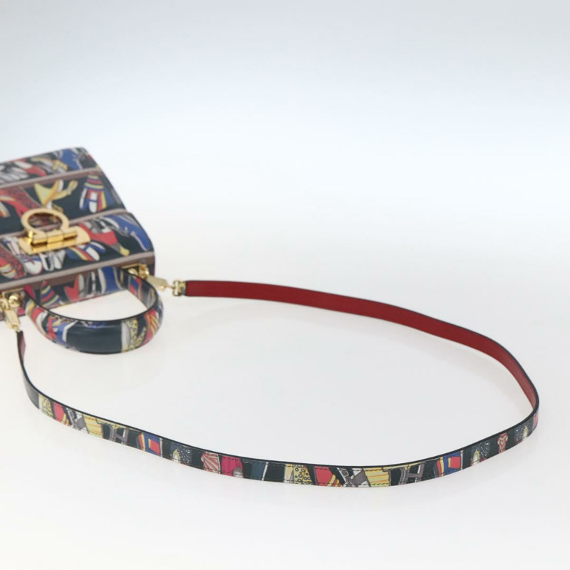 【日本直送】Salvatore Ferragamo Gancini 皮革雙肩包 多色 金色 正品 BA9972V-7