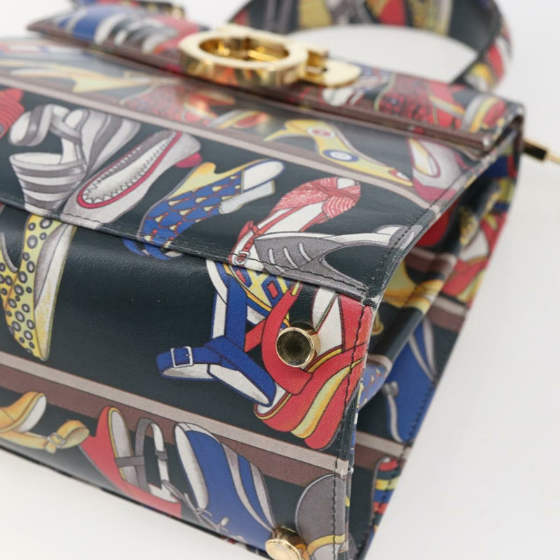 【日本直送】Salvatore Ferragamo Gancini 皮革雙肩包 多色 金色 正品 BA9972V-8