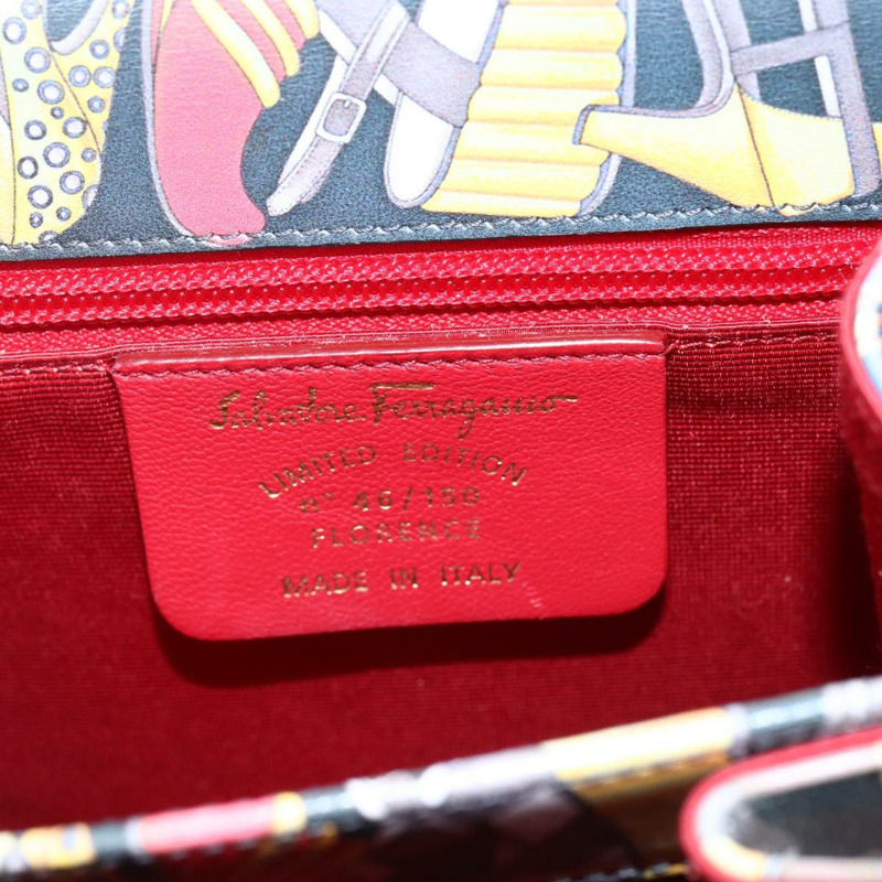 【日本直送】Salvatore Ferragamo Gancini 皮革雙肩包 多色 金色 正品 BA9972V-11