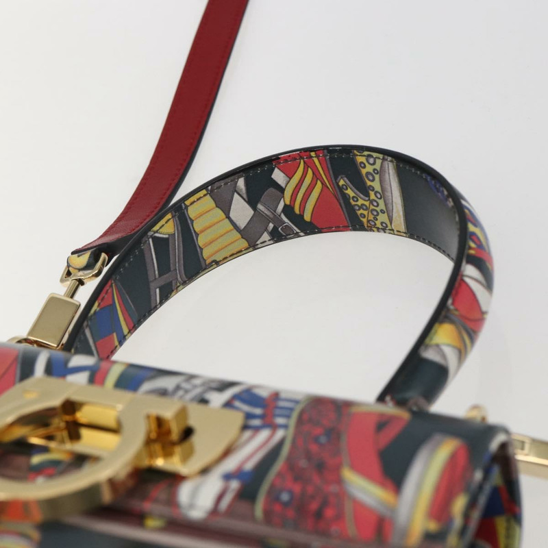 【日本直送】Salvatore Ferragamo Gancini 皮革雙肩包 多色 金色 正品 BA9972V-13