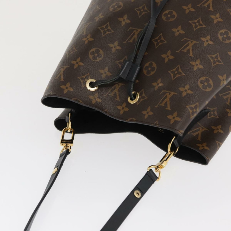 【日本直送】路易威登 Monogram Neonoe 黑色單肩背包 M44020 LV 正品 ka1907-5