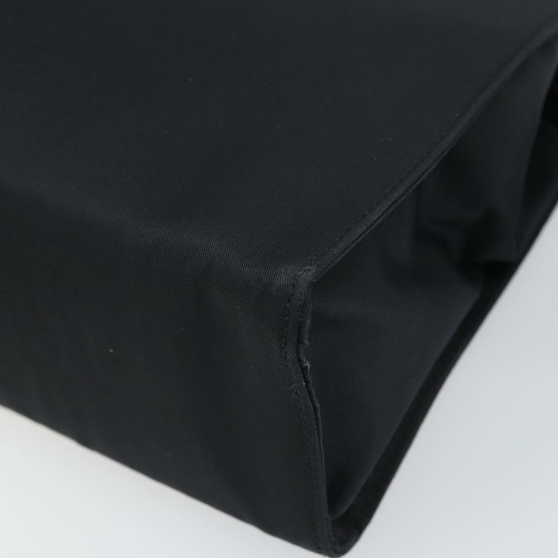 【日本直送】PRADA 手提包 尼龍 金屬 黑色 銀色 正品 149917V-7