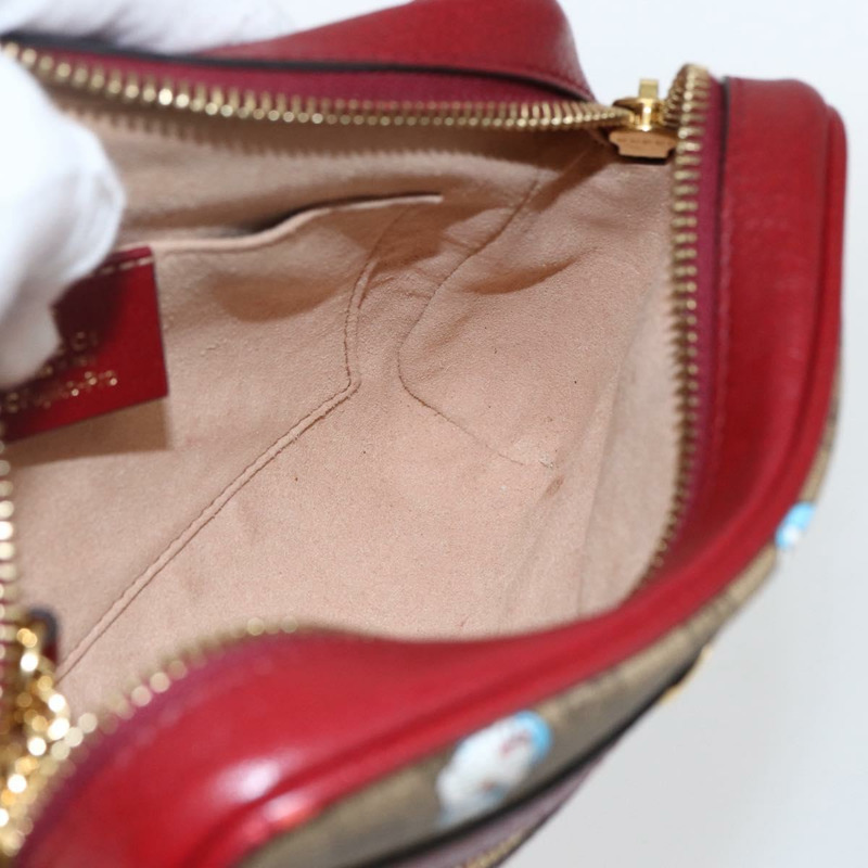 【日本直送】GUCCI GUCCI × Doraemon 聯名版 Micro GG Supreme 包包 PVC 米色 647784 正品 149860SM-18