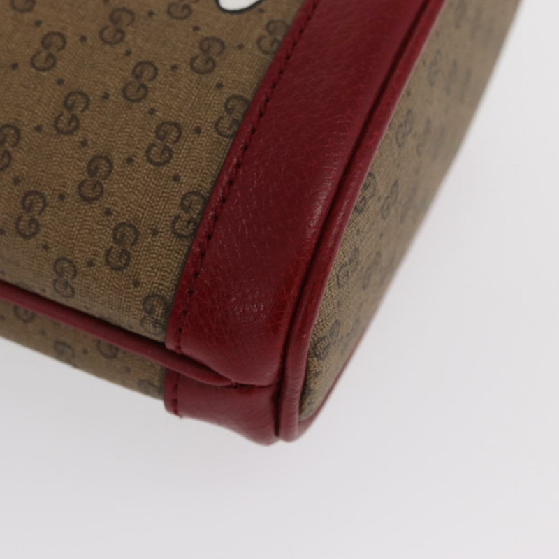 【日本直送】GUCCI GUCCI × 哆啦A夢 Micro GG Supreme 包 PVC 米色 金色 647801 正品 149859SM-8