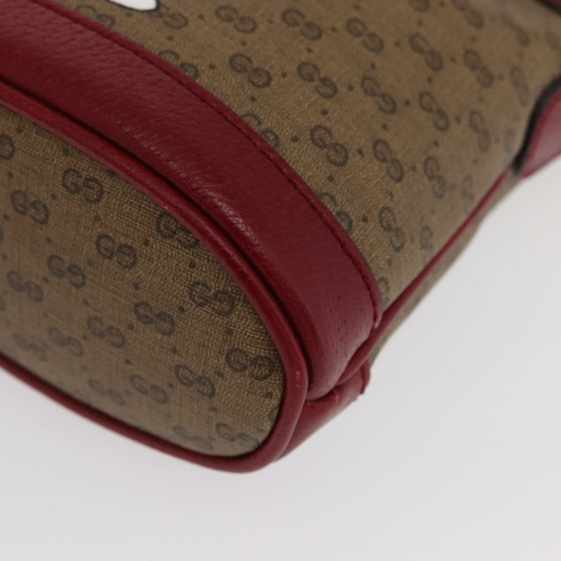 【日本直送】GUCCI GUCCI × 哆啦A夢 Micro GG Supreme 包 PVC 米色 金色 647801 正品 149859SM-14