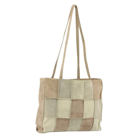 香奈兒 (CHANEL) 手提包 Mouton 米色 CC Auth 169065A