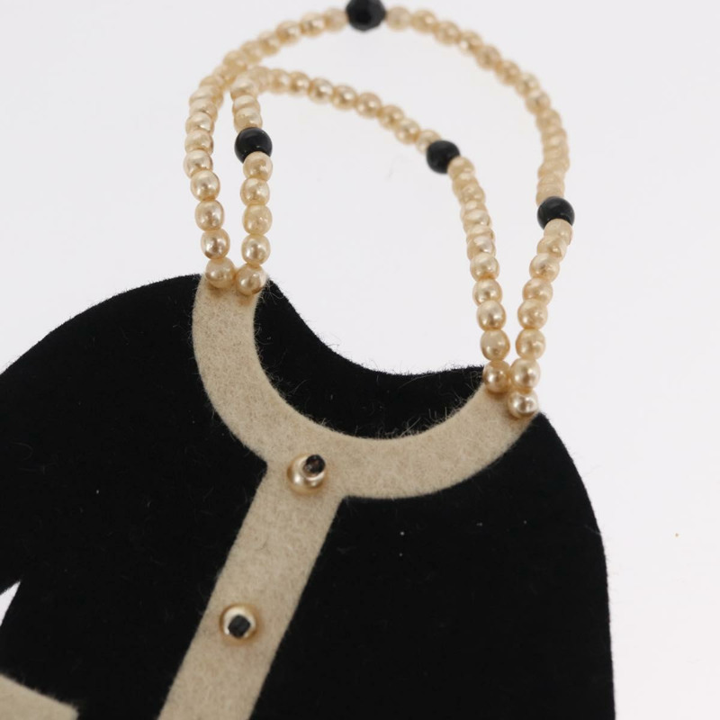 【日本直送】香奈兒 (CHANEL) 黑色天鵝絨夾克圖案胸針，CC標誌，正品編號170024V-5