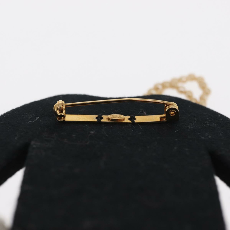 【日本直送】香奈兒 (CHANEL) 黑色天鵝絨夾克圖案胸針，CC標誌，正品編號170024V-8