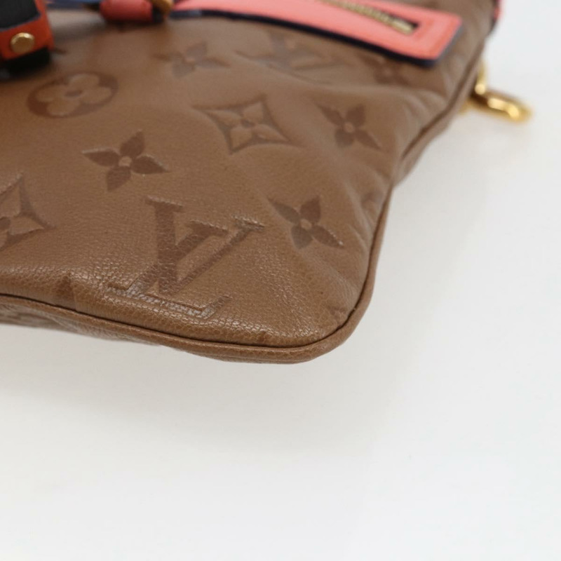 【日本直送】路易威登 Monogram Empreinte 平底包 棕色 M40369 LV 正品 170001SAM-13