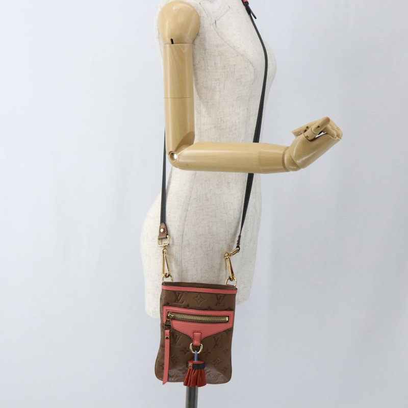 【日本直送】路易威登 Monogram Empreinte 平底包 棕色 M40369 LV 正品 170001SAM-23