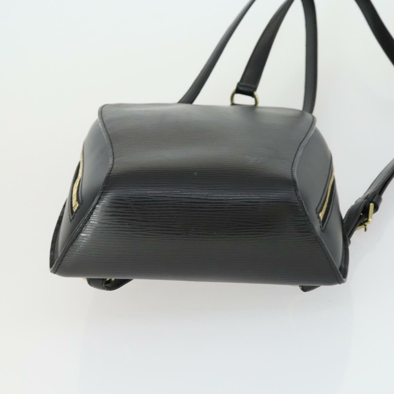 【日本直送】路易威登 Epi Mabillon 黑色雙肩包 M52232 LV 正品 169981-4