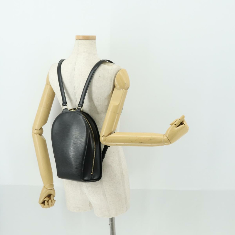 【日本直送】路易威登 Epi Mabillon 黑色雙肩包 M52232 LV 正品 169981-22