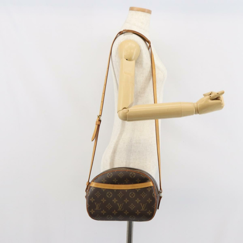 【日本直送】路易威登 Monogram Blois 肩背包 M51221 LV Auth ka1840V-22