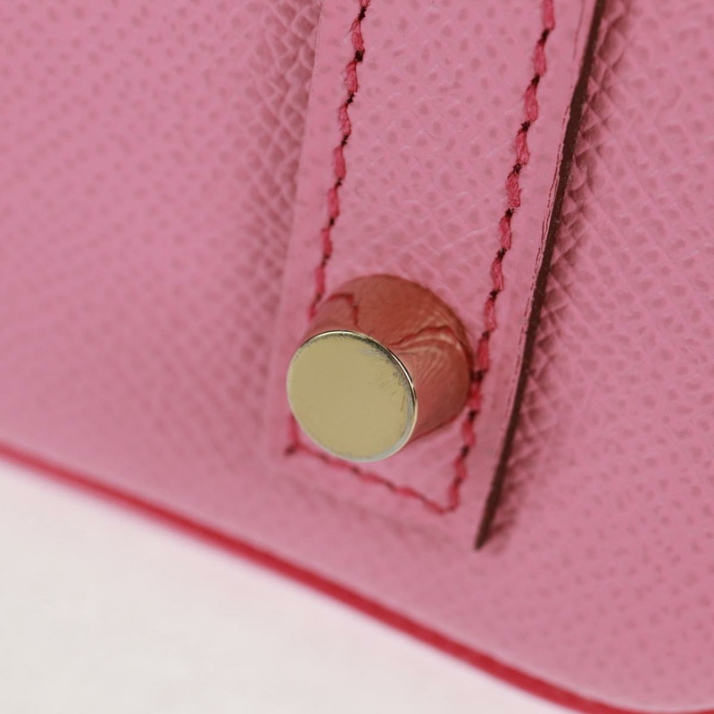 【日本直送】愛馬仕 Birkin 30 手袋，皮革 SPO 金玫瑰花瓣 x 玫瑰泰爾紫，正品 SW2128SM-18