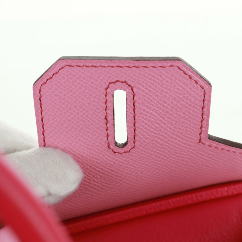 【日本直送】愛馬仕 Birkin 30 手袋，皮革 SPO 金玫瑰花瓣 x 玫瑰泰爾紫，正品 SW2128SM-26