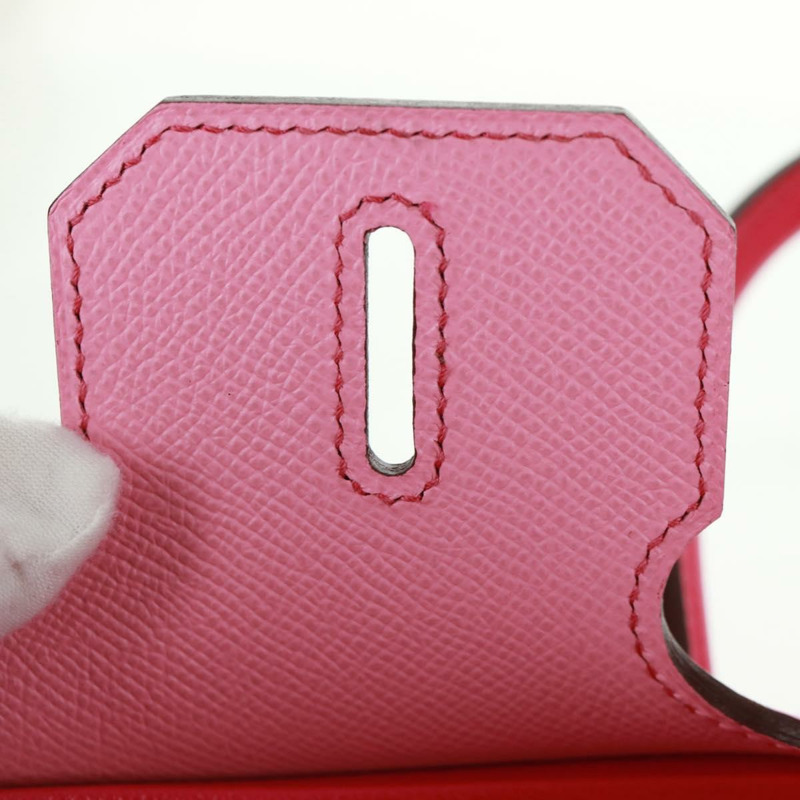 【日本直送】愛馬仕 Birkin 30 手袋，皮革 SPO 金玫瑰花瓣 x 玫瑰泰爾紫，正品 SW2128SM-28