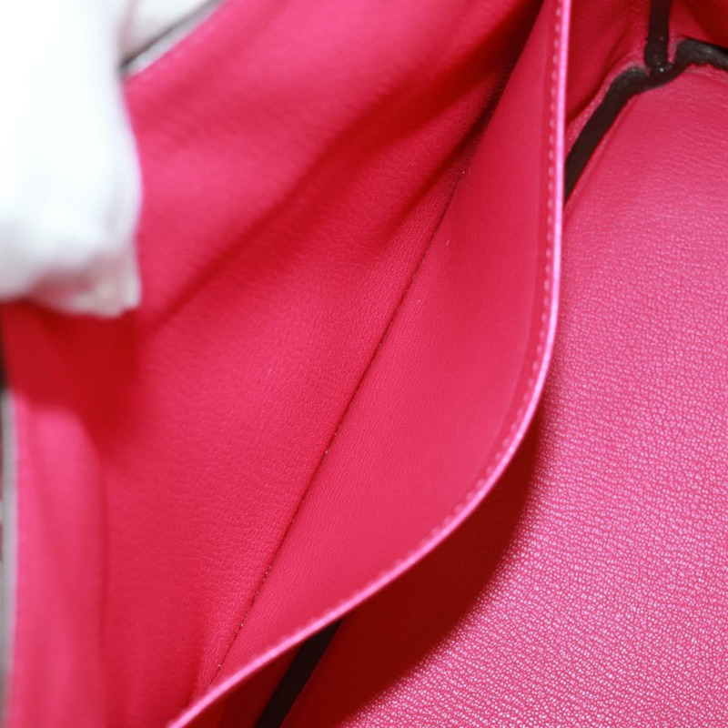 【日本直送】愛馬仕 Birkin 30 手袋，皮革 SPO 金玫瑰花瓣 x 玫瑰泰爾紫，正品 SW2128SM-31