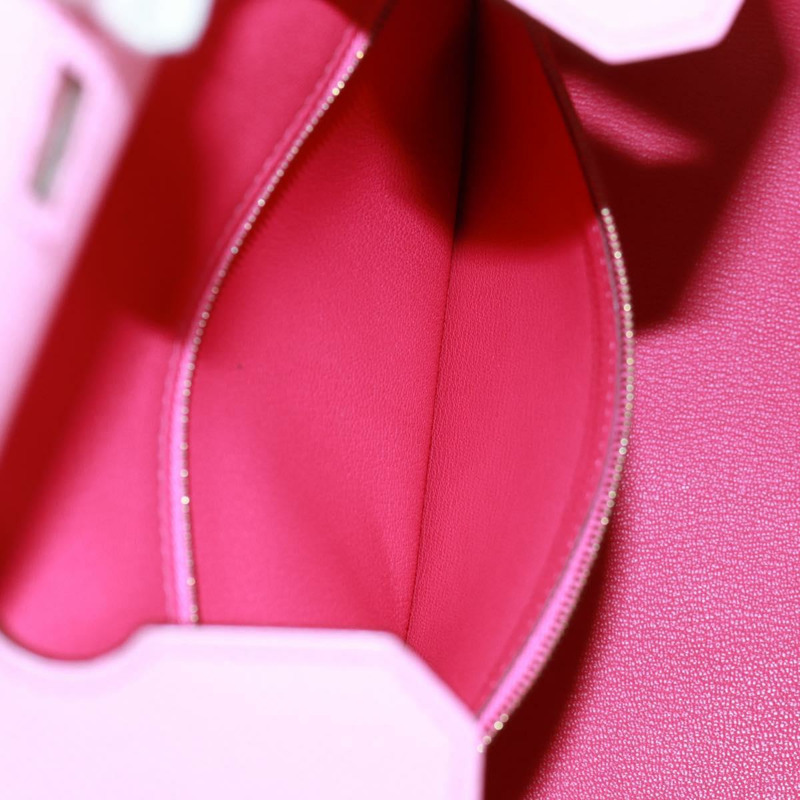 【日本直送】愛馬仕 Birkin 30 手袋，皮革 SPO 金玫瑰花瓣 x 玫瑰泰爾紫，正品 SW2128SM-33