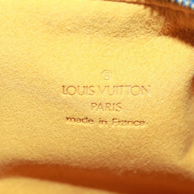 【日本直送】路易威登 Monogram Denim Trousse Speedy GM 手拿包 藍色 M95081 正品 SW2123SAV-17