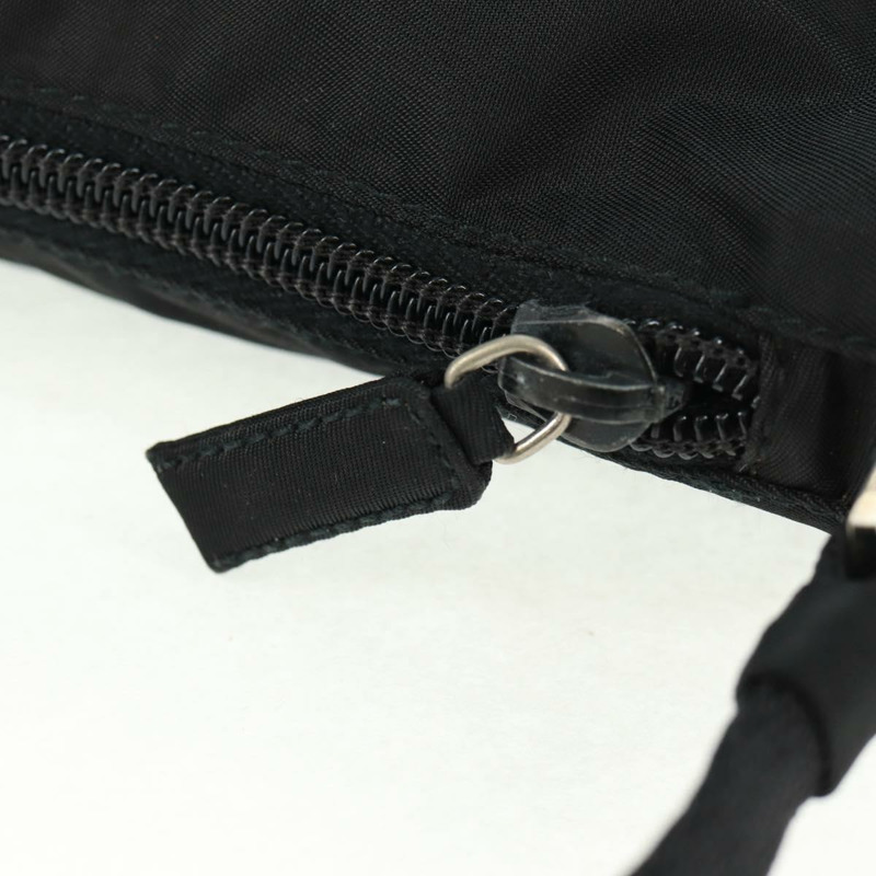 【日本直送】PRADA 尼龍手提包 黑色 銀色 正品 SW2096V-8