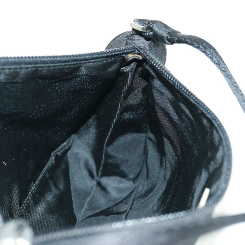 【日本直送】PRADA 尼龍手提包 黑色 銀色 正品 SW2096V-19