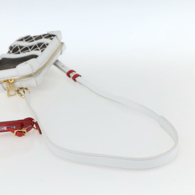 【日本直送】路易威登 Monogram NBA 軟行李箱手機盒包 白色 M80102 正品 169014SAM-6