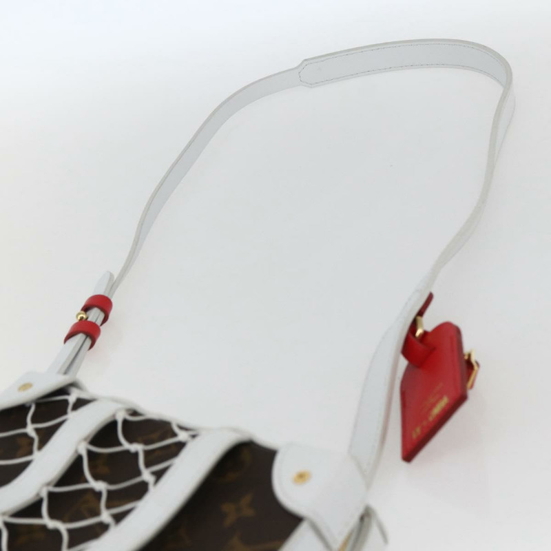 【日本直送】路易威登 Monogram NBA 軟行李箱手機盒包 白色 M80102 正品 169014SAM-13