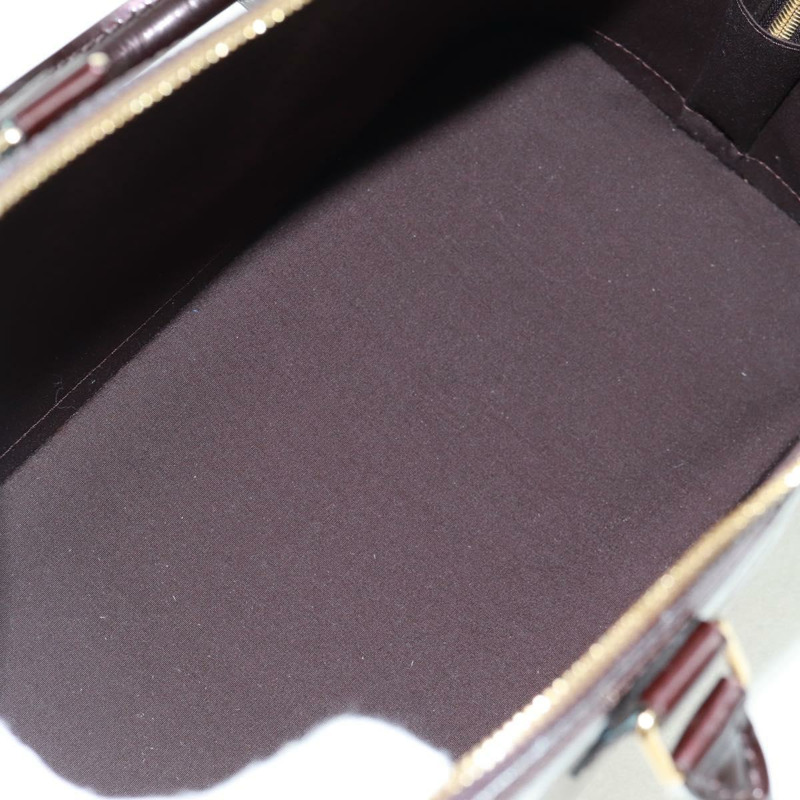 【日本直送】路易威登 Monogram Vernis Alma GM 手提包 Amarante M93595 LV Auth 169039V-9