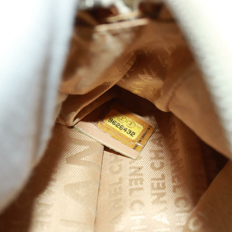 【日本直送】香奈兒帆布多色銀色雙C單背包 Auth 159826V-10