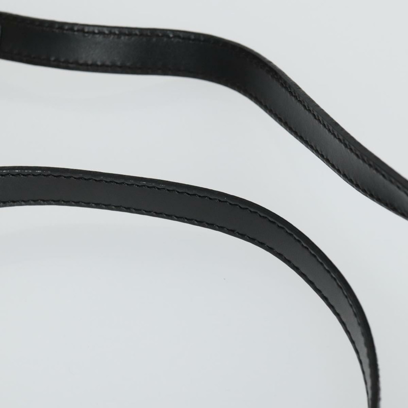 【日本直送】CELINE Macadam帆布手提包 PVC皮革 2way 黑色金色 Auth 163425V-13