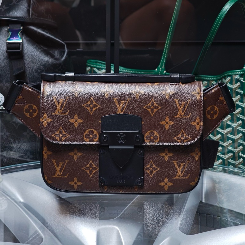 LouisVuitton 路易威登 S Lock 單肩包郵差包附件：塵袋-0